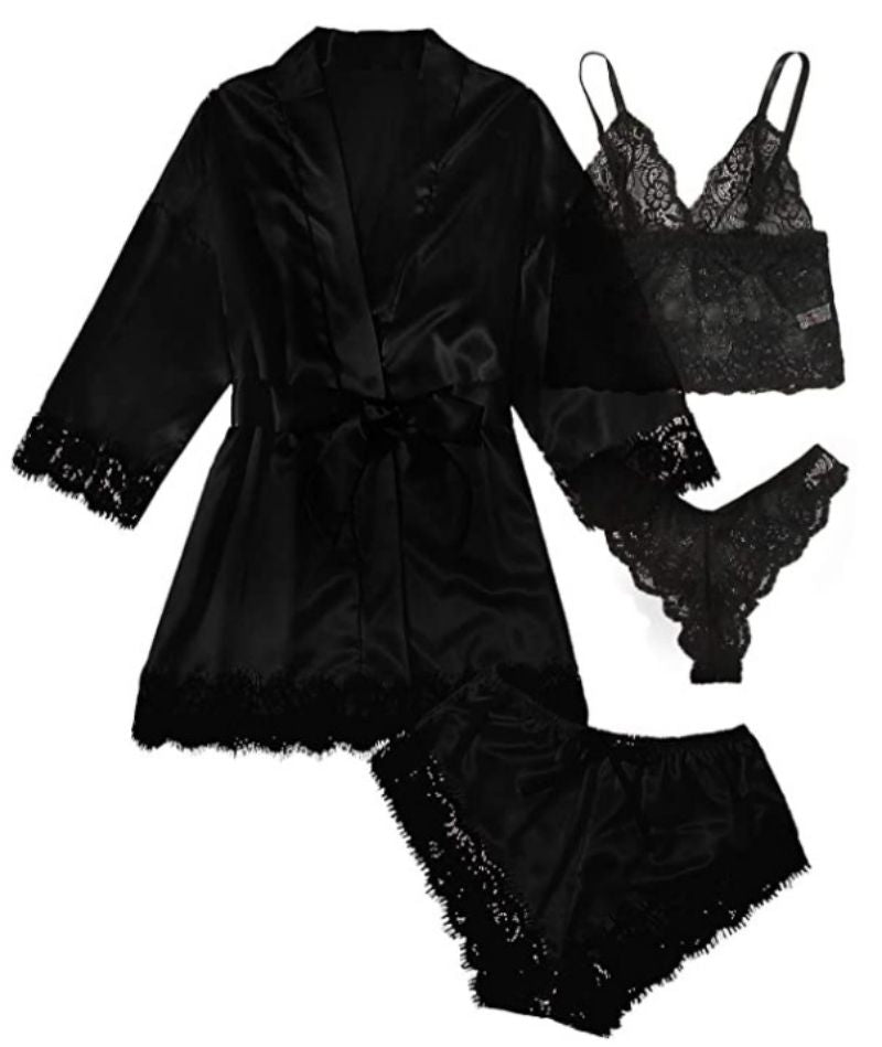 Pyjamasset med nattlinne