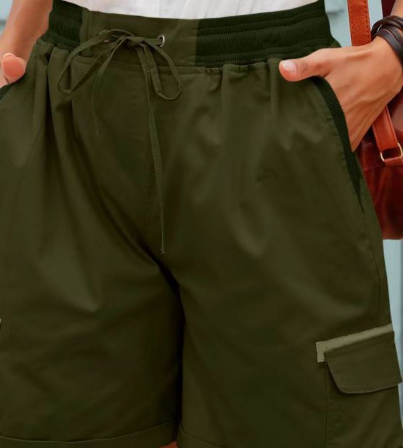 Damska arbetsbyxor med hög midja