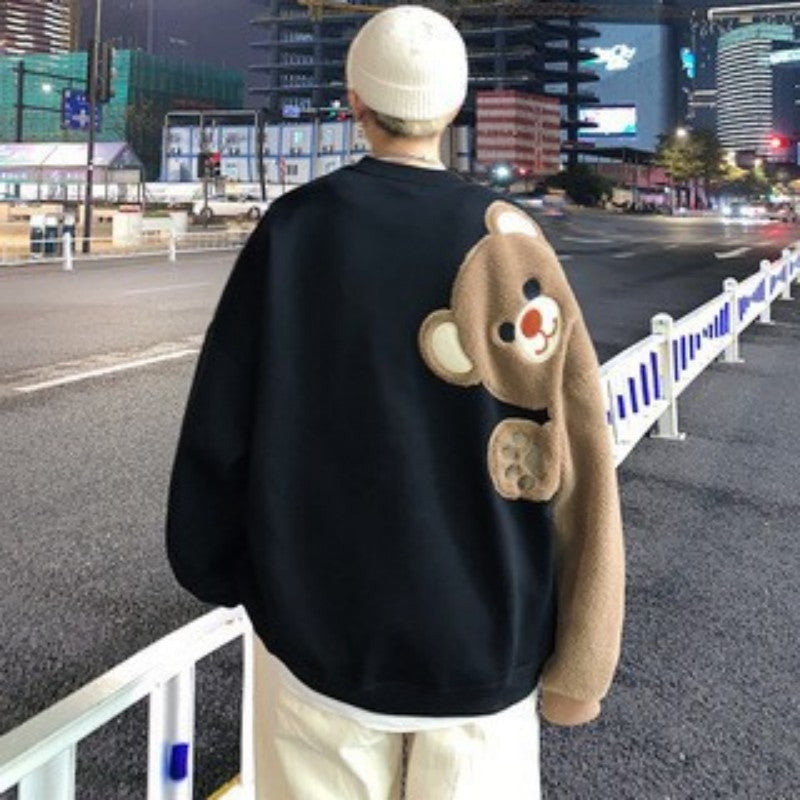 Fritröja med fleecefoder