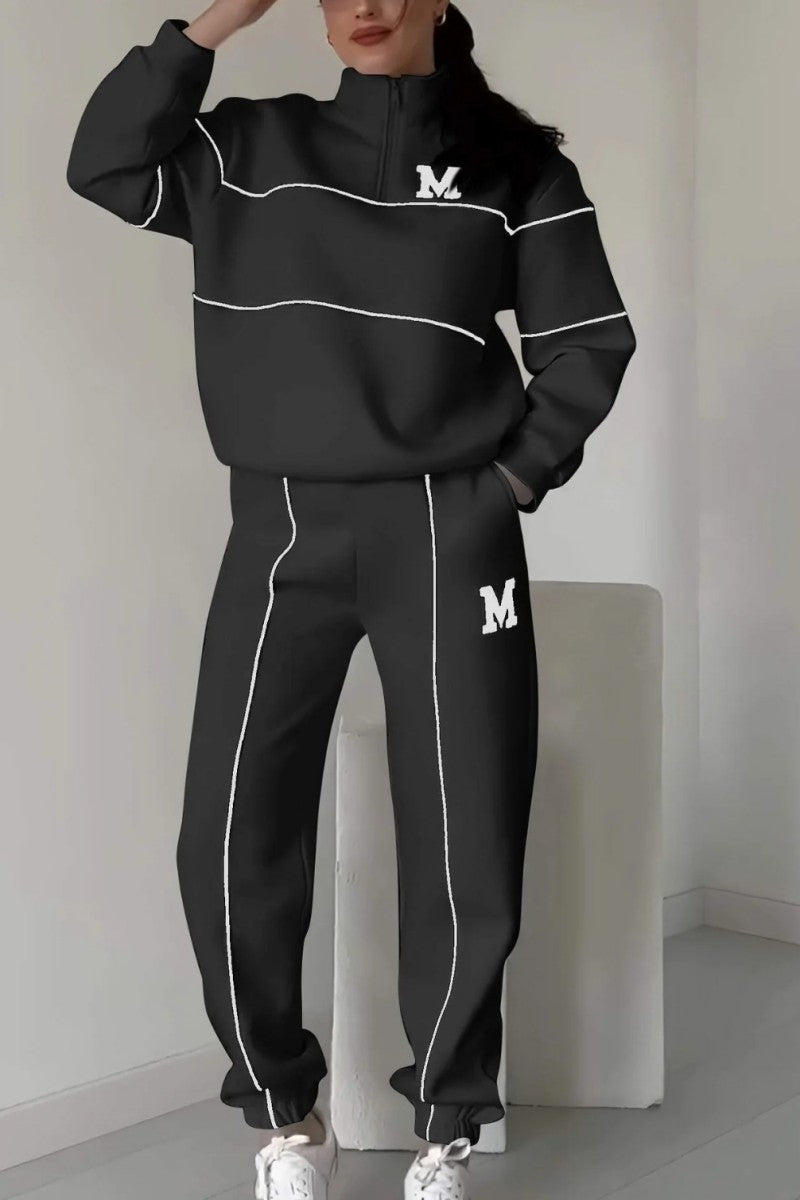 Fritidsdräkt med dragkedja