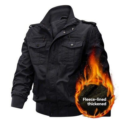 Huvtröja med dragkedja och krage