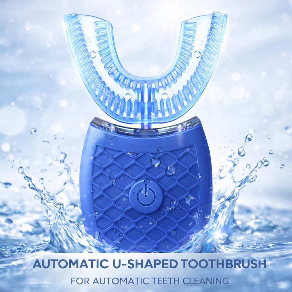 U-formad elektrisk tandborste