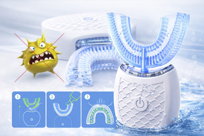 U-formad elektrisk tandborste