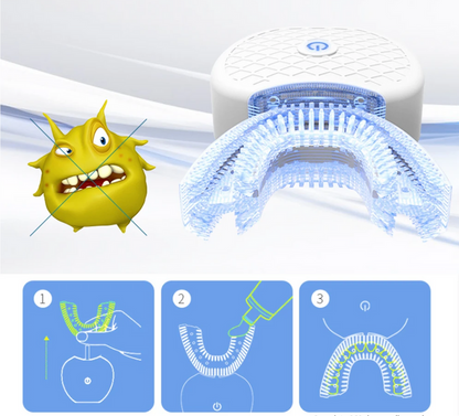U-formad elektrisk tandborste