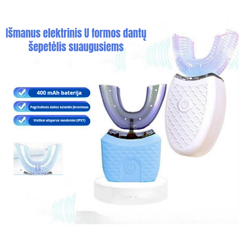 U-formad elektrisk tandborste