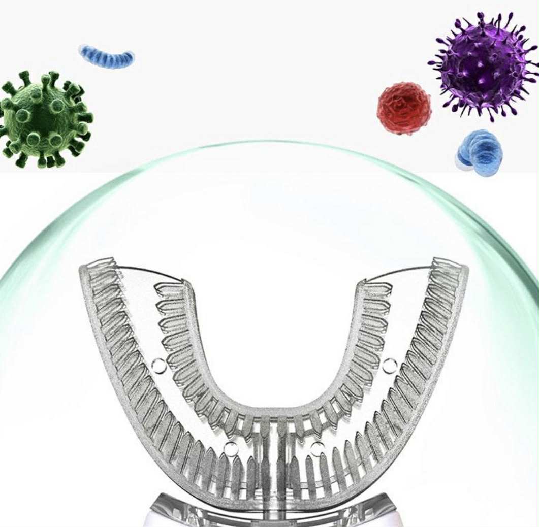 U-formad elektrisk tandborste